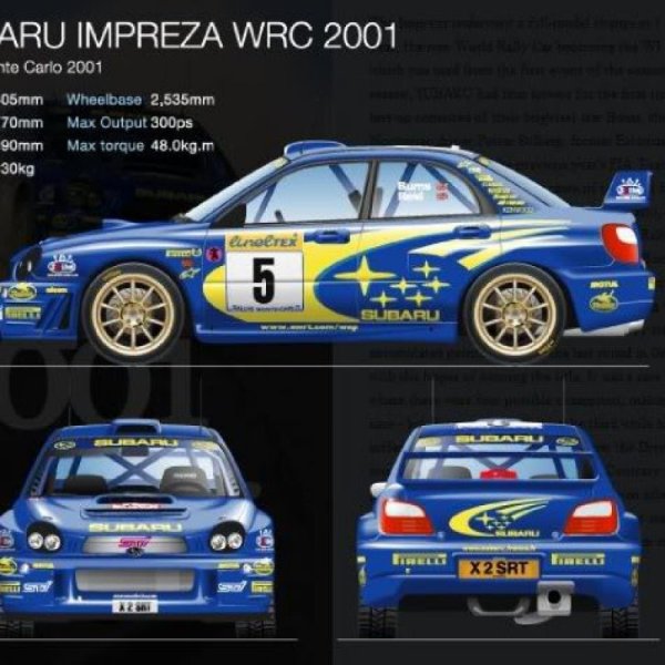 Субару Импреза WRX красная