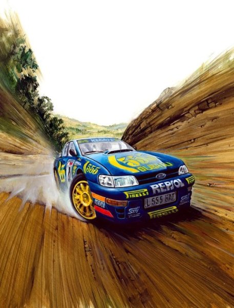 Subaru Impreza WRX STI 2001 Rally