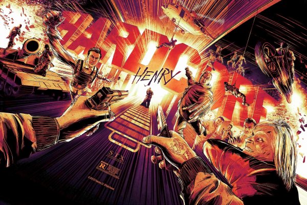 Обои из фильма хардкор