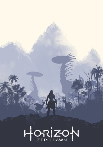 Horizon Zero Dawn плакат