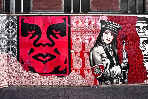 Шепард Фейри propaganda