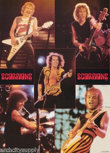 Scorpions Band poster