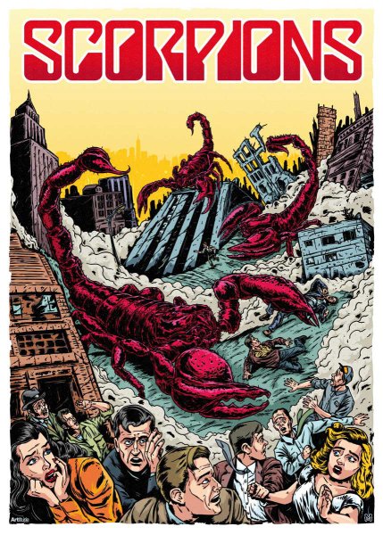 Scorpions плакаты и постеры