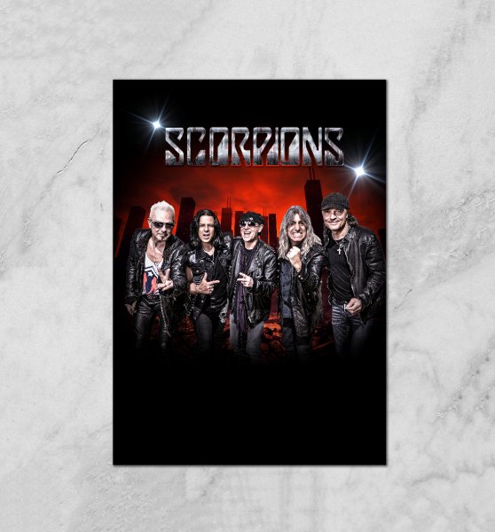 Плакаты группы скорпионс