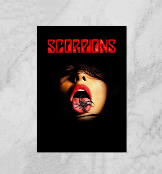 Постер группы скорпионс