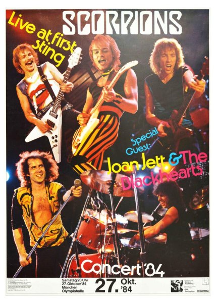 Scorpions Band poster