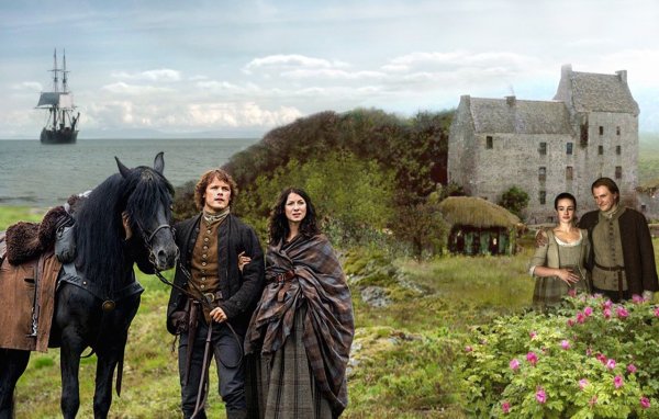 Чужестранка плакат