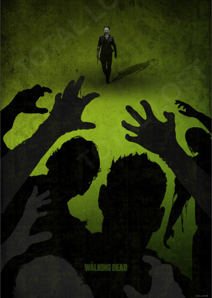 Плакат зомби апокалипсис