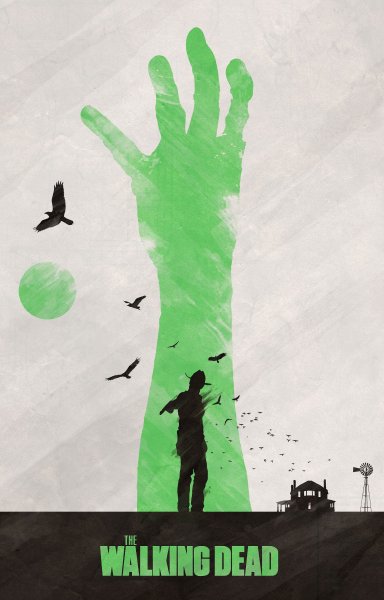 Ходячие мертвецы зомби арт