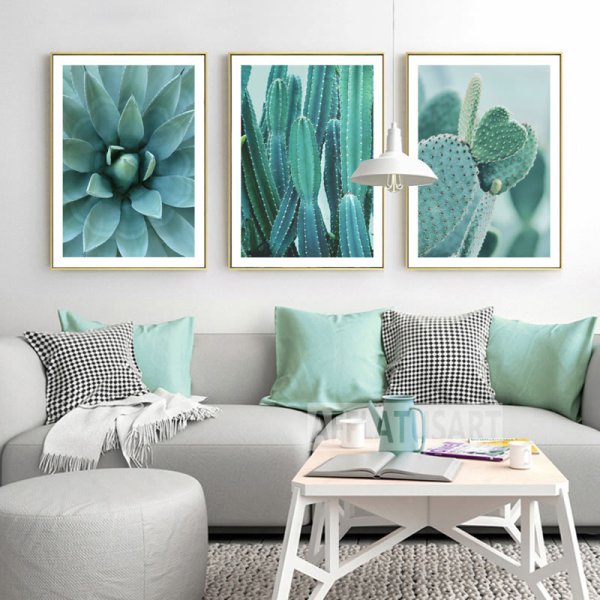 Акварель бирюзовый