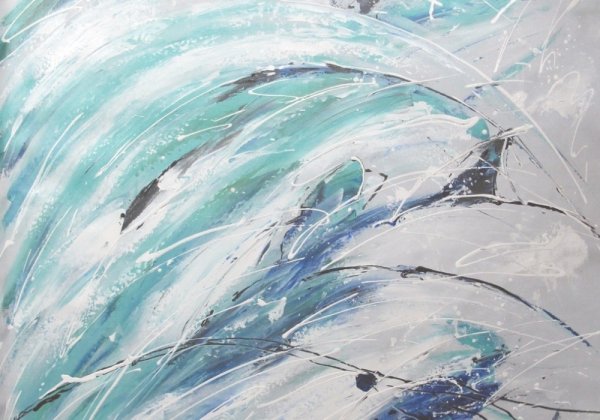 Бирюзовые постеры для интерьера