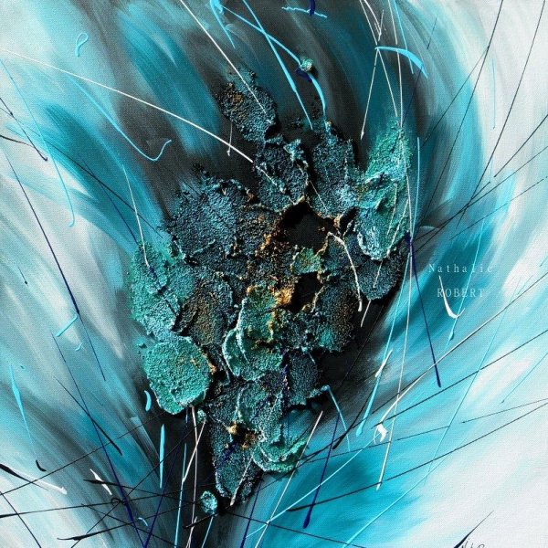 Постеры в бирюзовых тонах