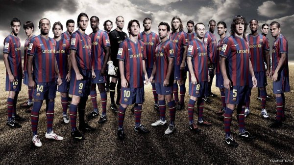 Плакат Барселона город