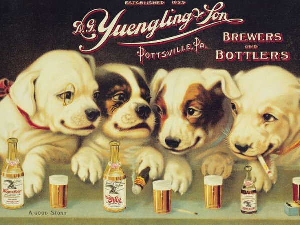 Советские плакаты с собаками