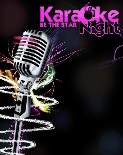 Фон караоке бар