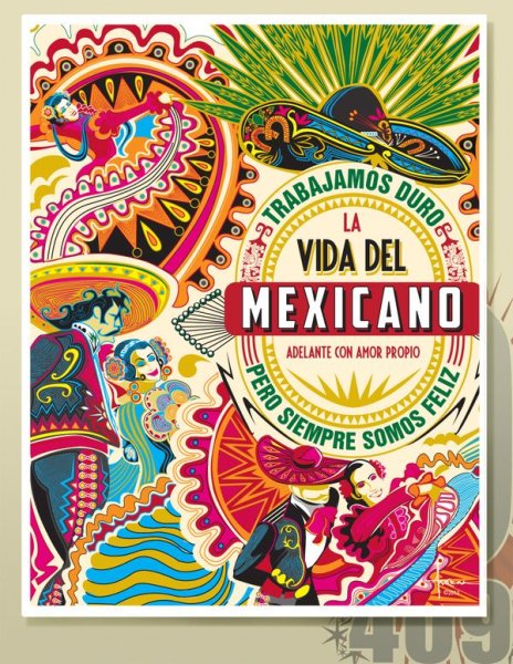 Мексика Тревел Постер