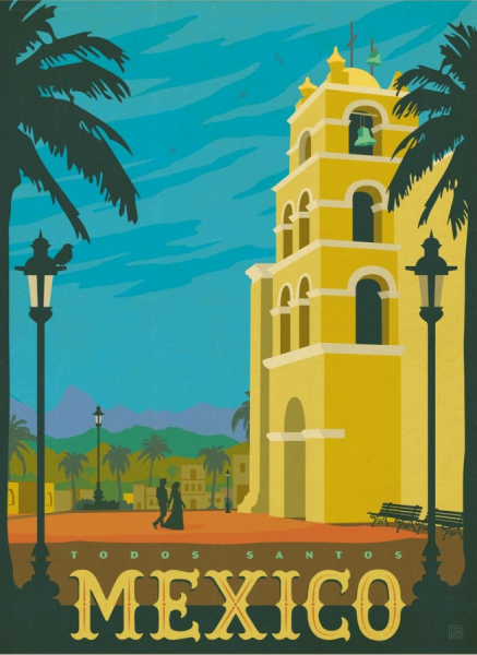 Мексиканские Винтажные плакаты