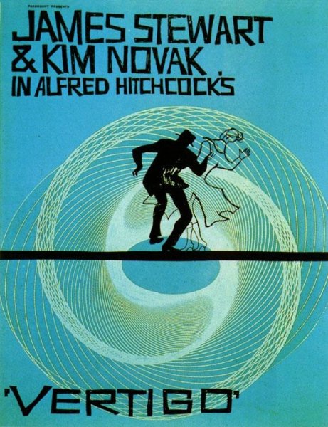 Вертиго Хичкок Постер