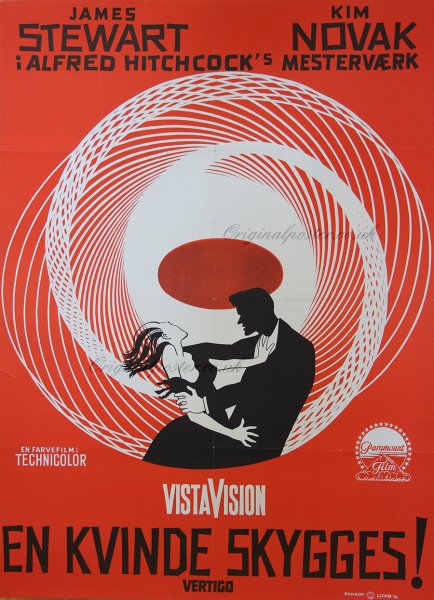 Головокружение 1958 Постер