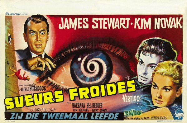 Вертиго Хичкок Постер