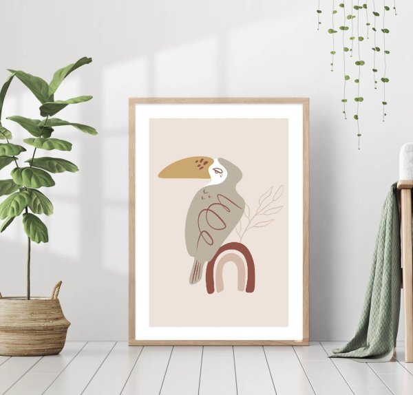 Тукан картина