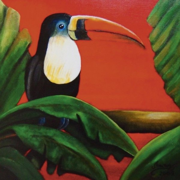 Художественное творчество тропические птицы