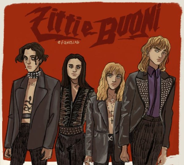 Maneskin рок группа арт