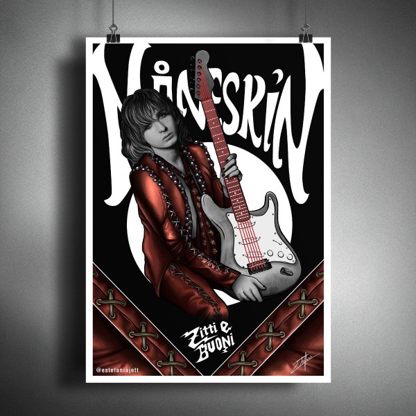 Наклейки Maneskin