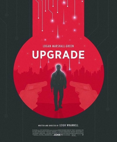 Апгрейд фильм 2018 Постер