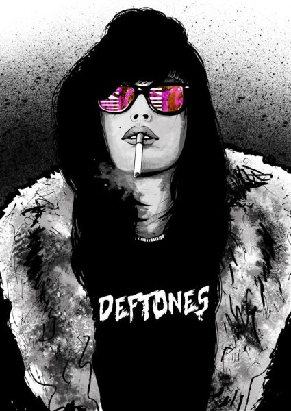 Группа Deftones лого