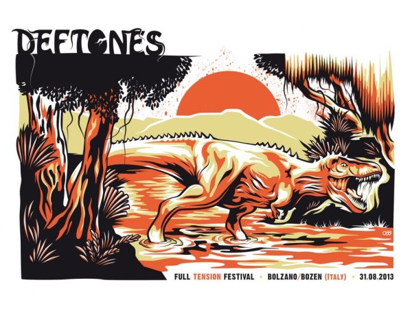 Rock Concert poster Art Deftones