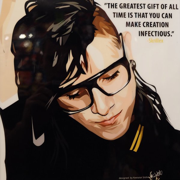 Skrillex девушка