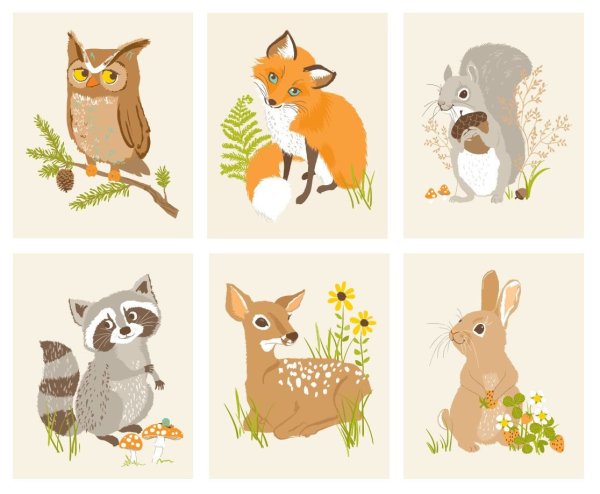 Дикие животные для детей