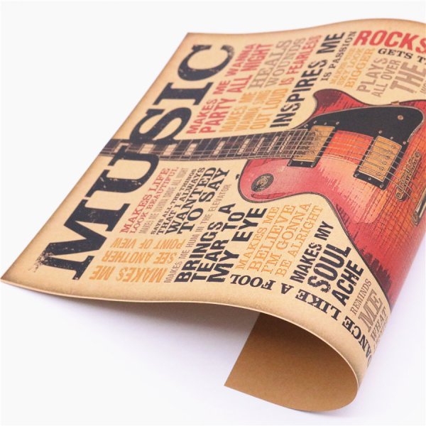 Картины на крафт бумаге