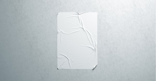 Социальная реклама на бумаге