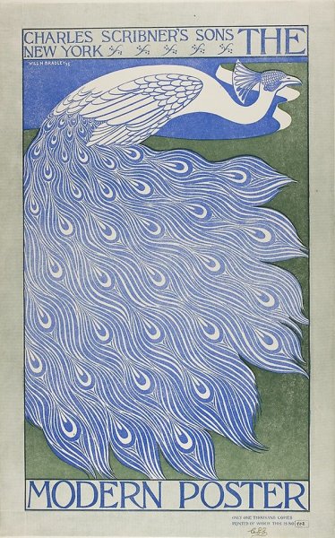 Рекламные плакаты Модерн