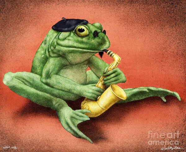 Постеры с лягушками