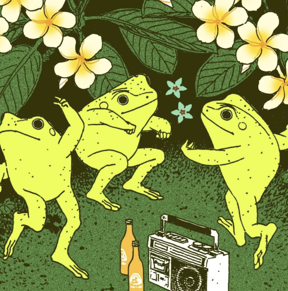 Плакаты с лягушками