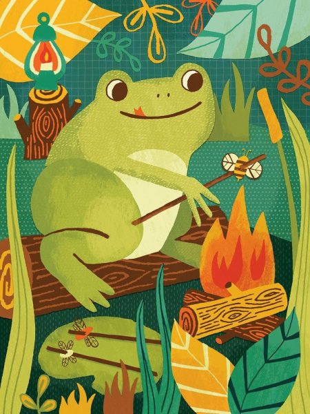 Постер виды лягушек