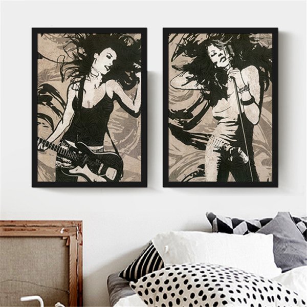 Парные постеры для интерьера