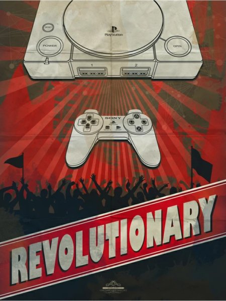 Плакат PLAYSTATION