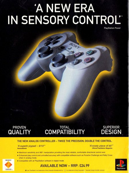 Sony PLAYSTATION 1 Controller