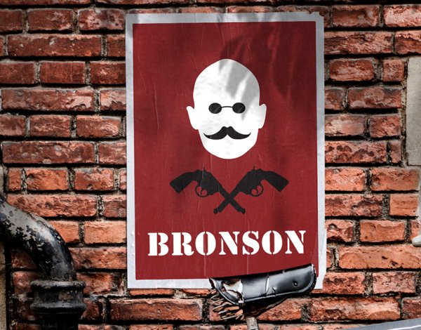 Арт Постер Бронсон