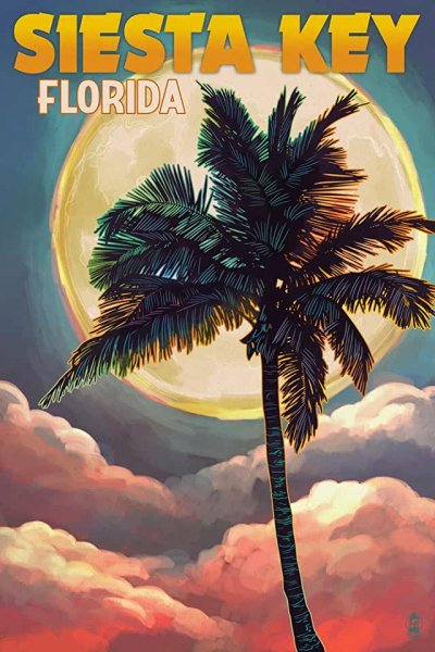 Листья пальмы черно белые