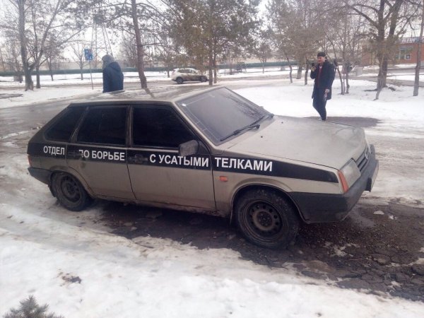 ВАЗ 2114 отдел по борьбе с понтами