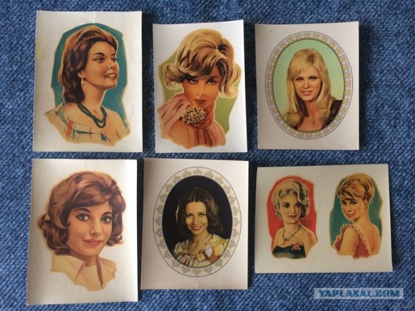 Переводные наклейки ГДР