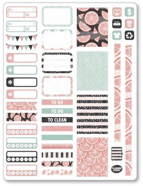 Черные Стикеры для планеров