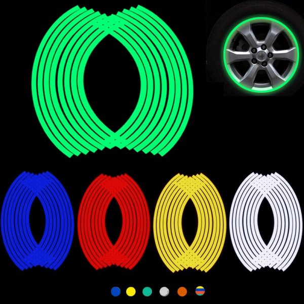 Светоотражающие наклейки на колеса