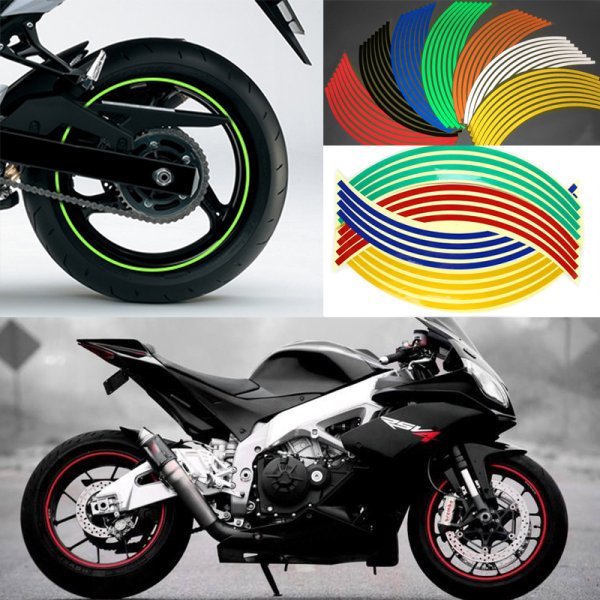 Наклейки на обод мотоцикла