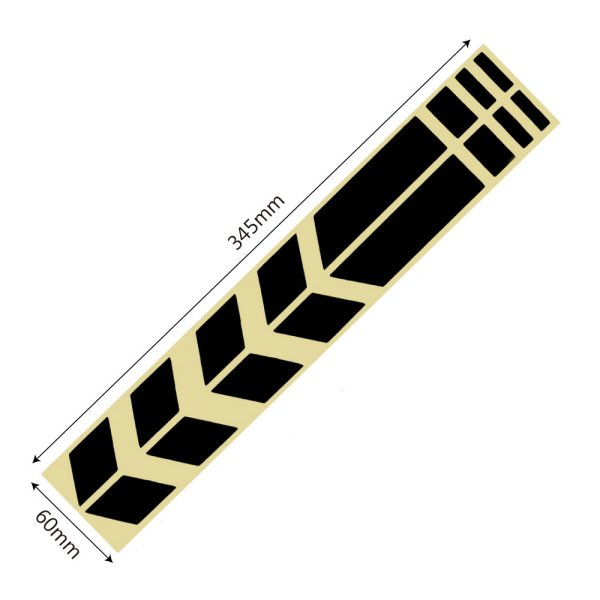 Наклейка на крыло мотоцикла